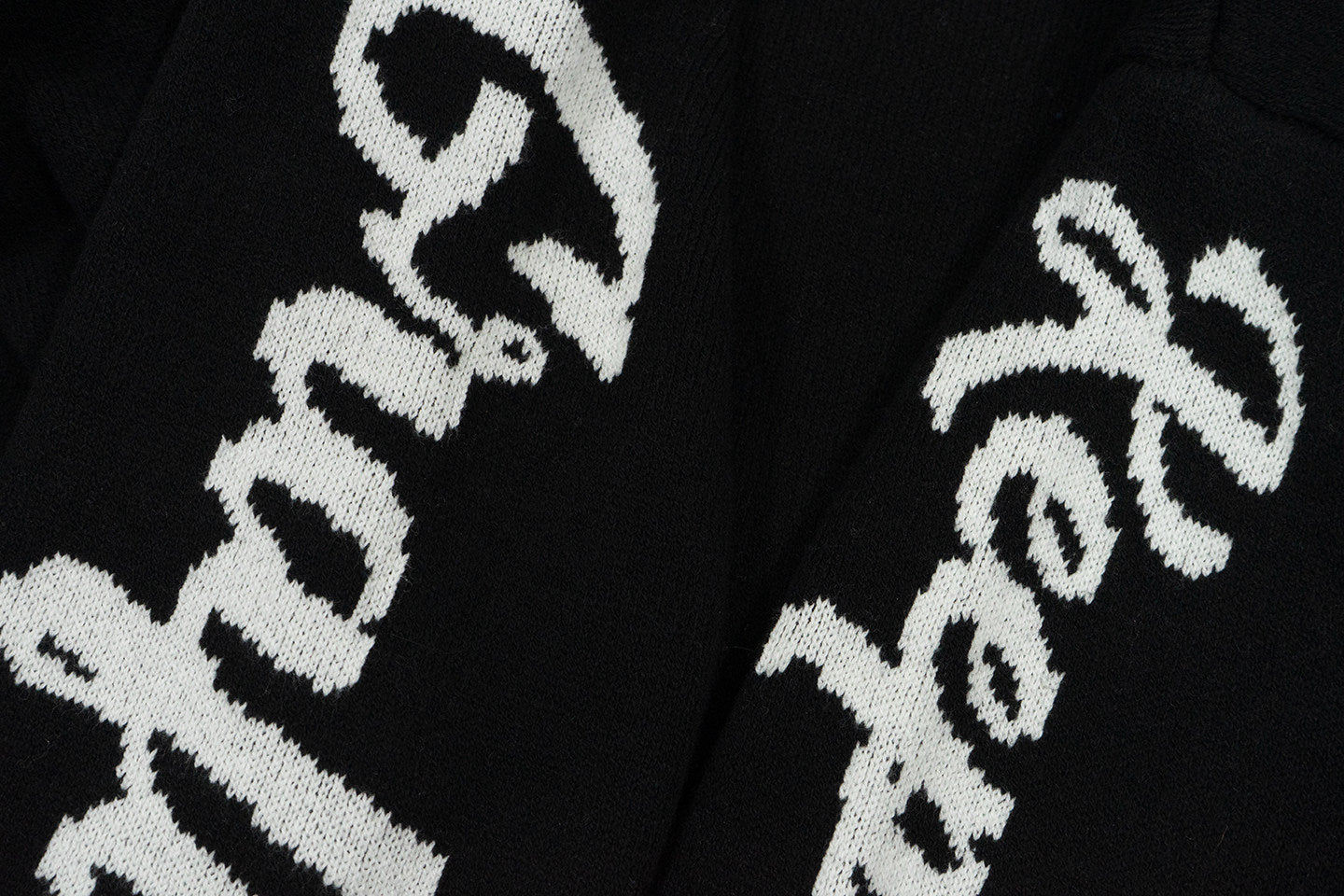 GRAF&WU Simple Retro Loose Knitted Sweater Hoodie