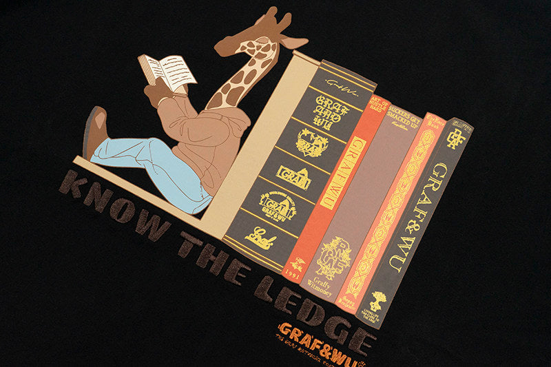 GRAF&WU EricB&Rakim Knowledge Giraffe Graphic T-Shirt