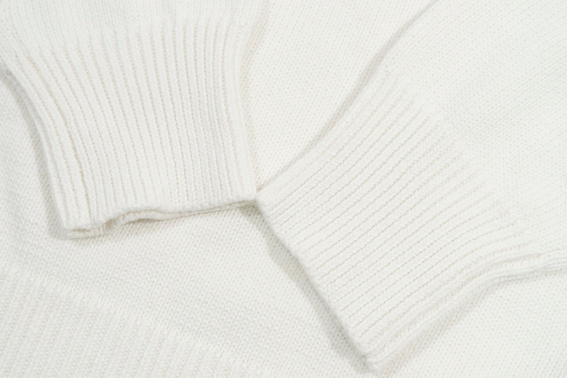 GRAF&WU Letter AK47 Little Angel Knitted Warm Sweater