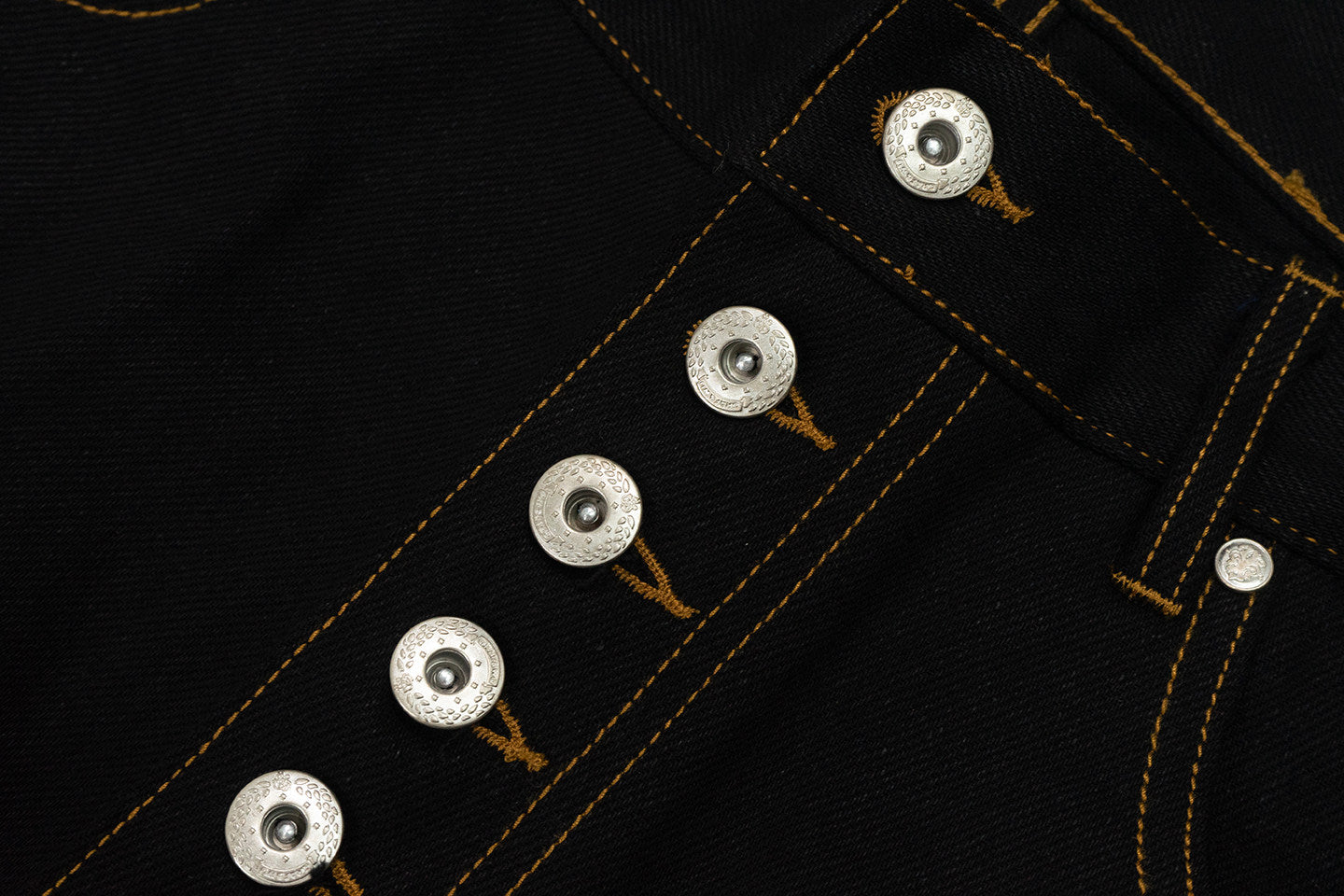 GRAF&WU Fashion Letter Embroidery Casual Baggy Cargo Jeans