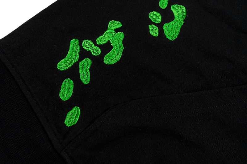 GRAF&WU Magic Mushroom Embroidery BooGhost2.0 Thin Hoodie