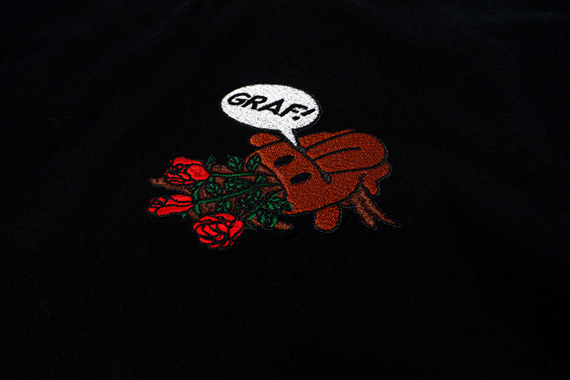 GRAFWU Flower Shop 12 Boo Ghost 2.0 Character Floral T-Shirt