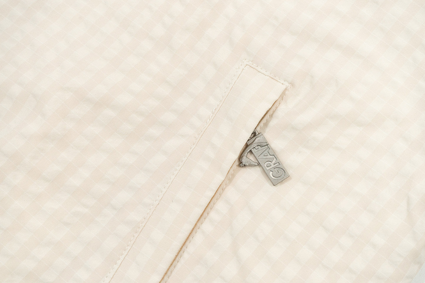 GRAF&WU Spring Retro Grid Design Sporty Lightweight Fashion Jacket