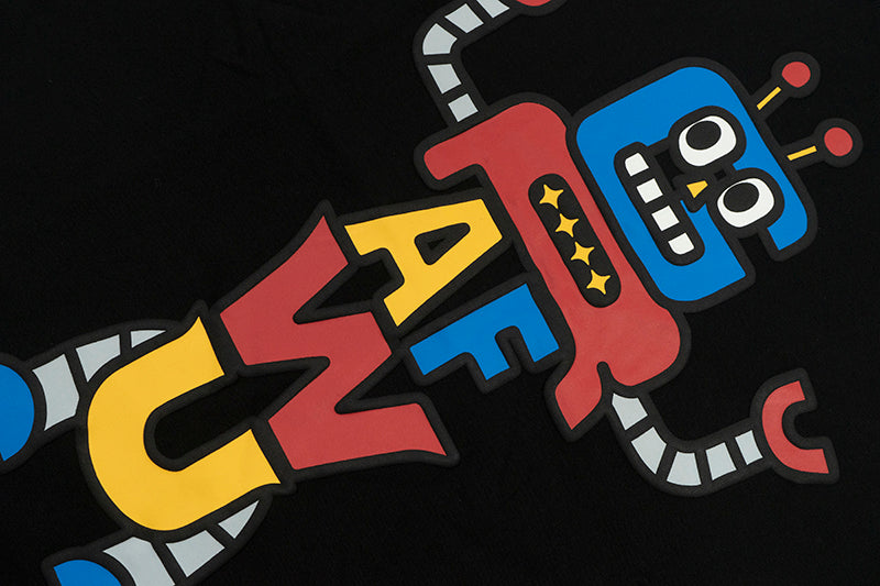 GRAF&WU Robot Pattern design T-shirts