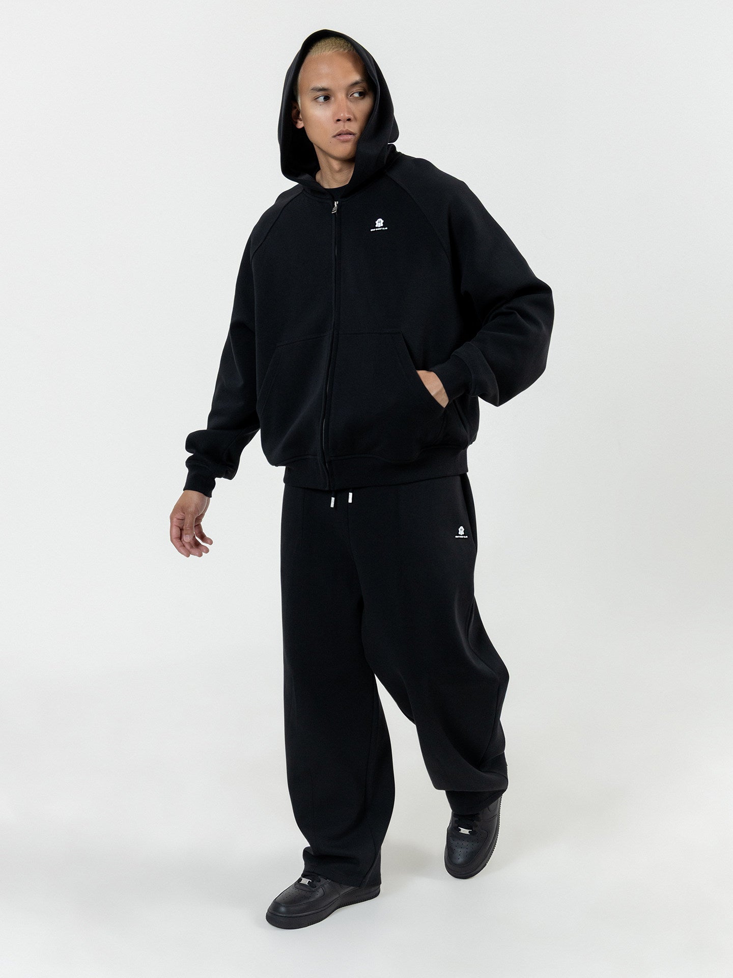 GRAF&WU Little Angel Cute Ghost Giraffe Air Layer Cozy Trousers