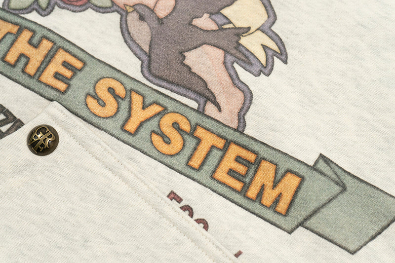 GRAF&WU AK47 Angel Goddess Blessing Floral Fleece Hoodie