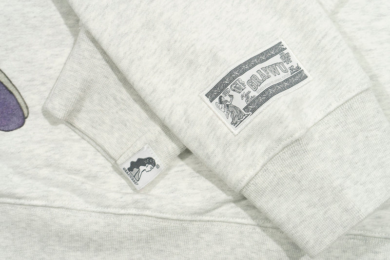 GRAF&WU Doberman Oversize Crew Neck Sweatshirt