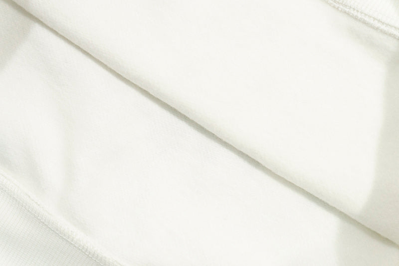 GRAF&WU Fallen Leaves Floral Letter Brass Button Fleece Hoodie