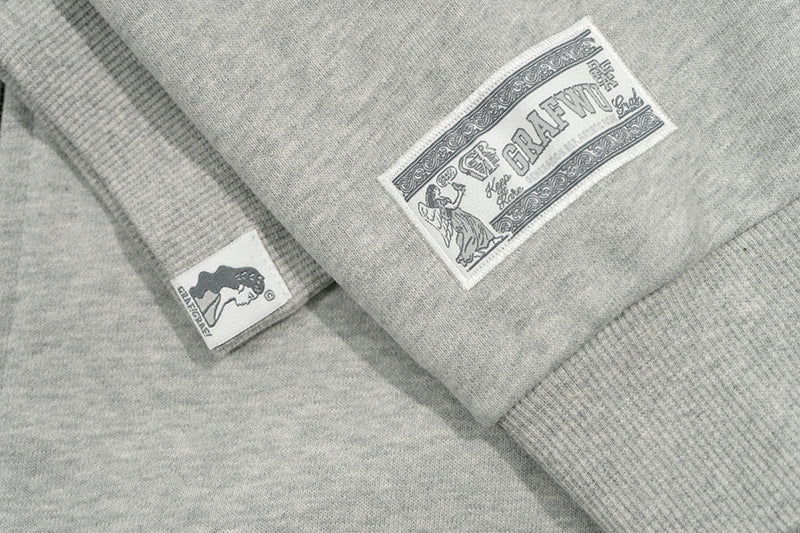 GRAF&WU Bloke Core Soccer-style Fashion Zip-up Hoodie