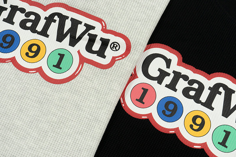 GRAFWU Fashion Logo 1991 Digital Printing T-Shirt