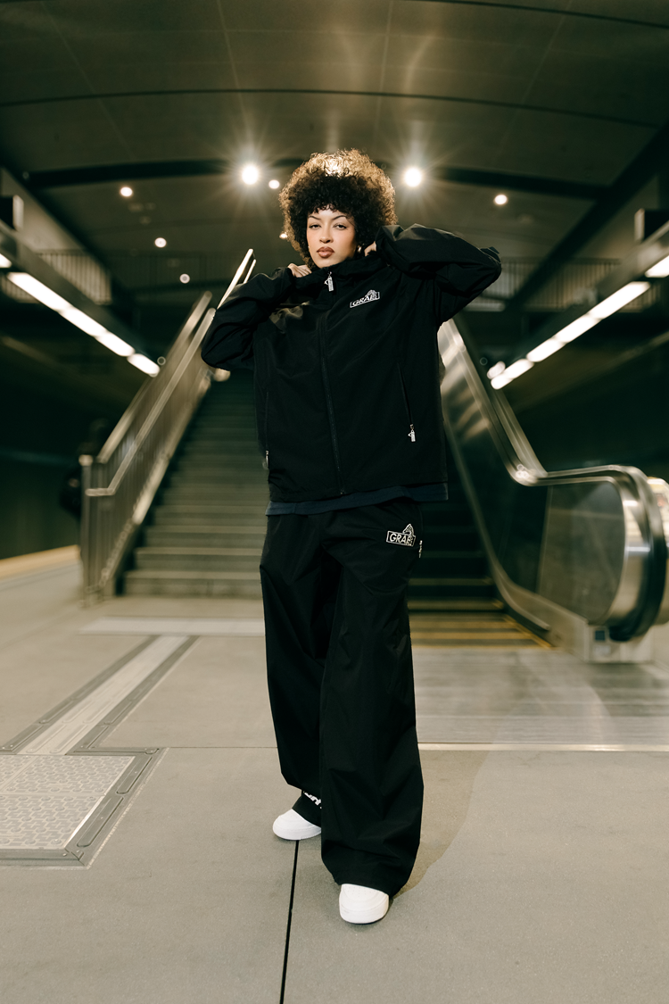 GRAF&WU SPORT Reflective print Lightweight Jacket