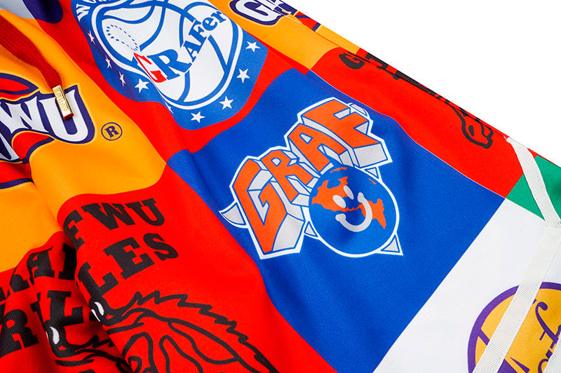 GRAF&WU Basketball Club Team Sports Loose Basketball Shorts