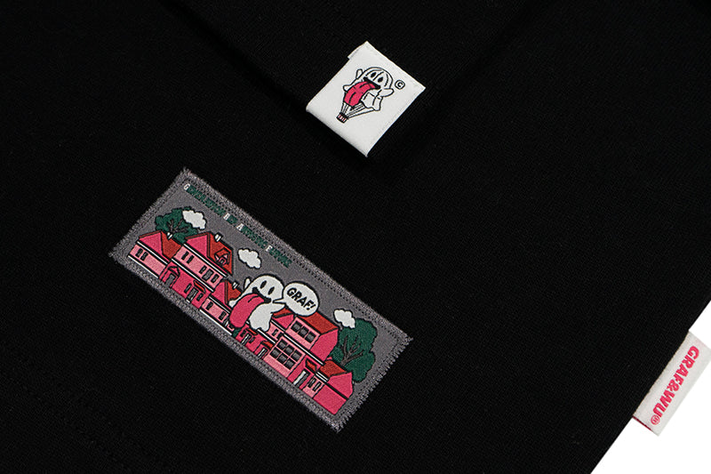 GRAF&WU Rainbow Cute Ghost T-Shirts