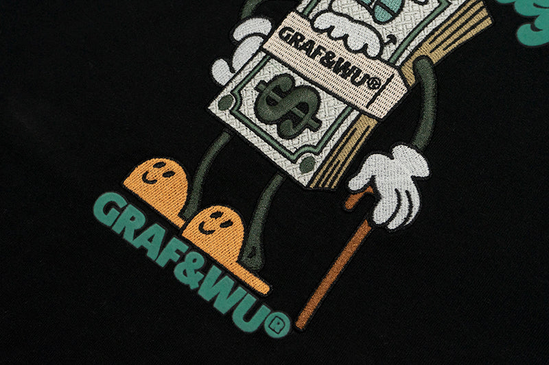 GRAFWU F*Ck your old money Letter T-Shirts