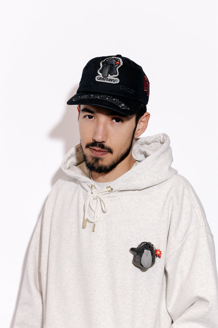 GRAFWU Boo Ghost Embroidery Baseball Cap