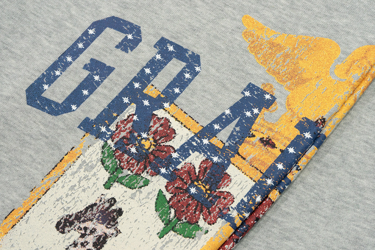 GRAF&WU Vintage Badge Graphic Oversize Sweatpants