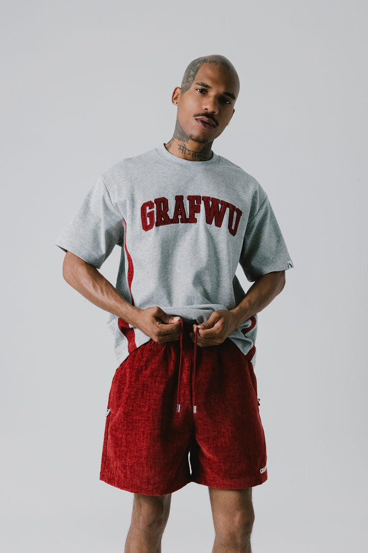 GRAFWU Flannel Fabric Comfortable Men Shorts