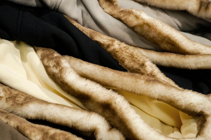 GRAF&WU Fashion Faux Fur Luxury Oversize Thick Hoodie