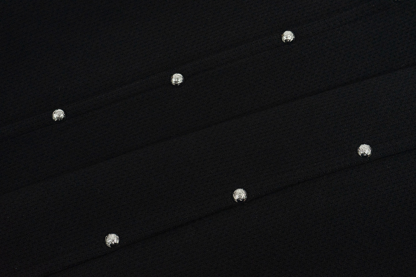 GRAF&WU Studded Design Streetwear Casual Fleece Trousers