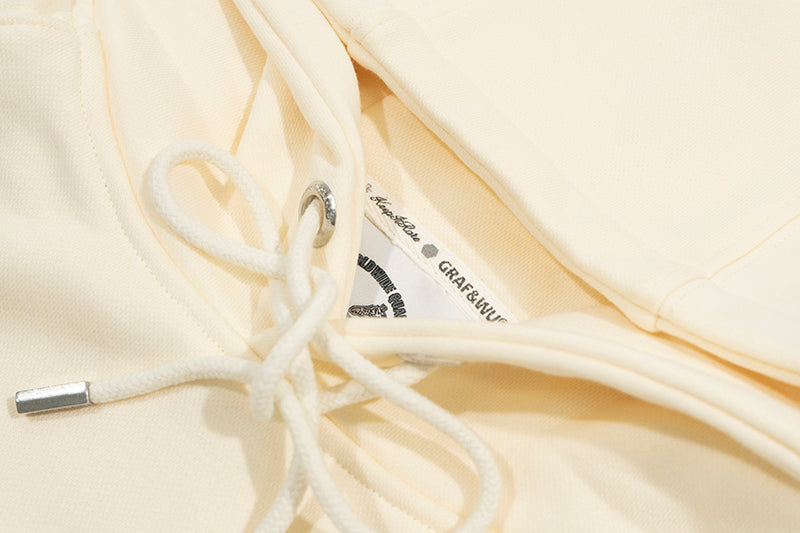 GRAF&WU Gradient Graf Fleece Oversized Streetwear Hoodie