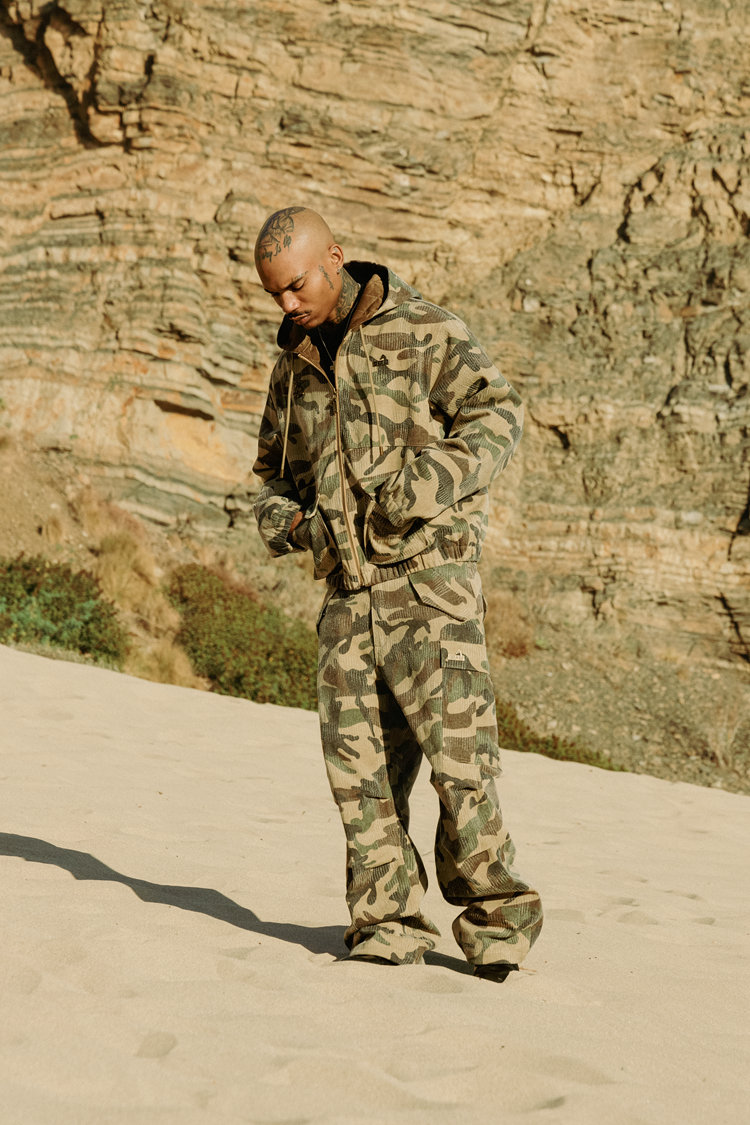 GRAF&WU Retro M65 Camouflage Leopard Cargo