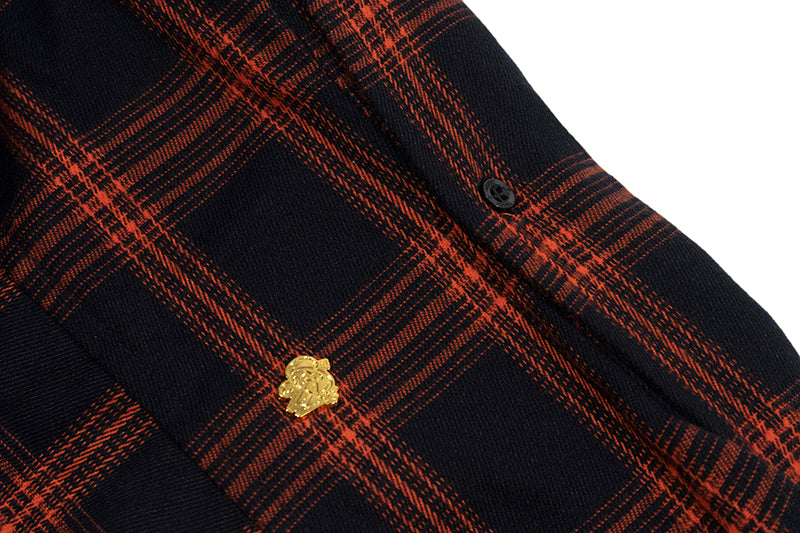 GRAF&WU Brand Logo Embroidered Street Shirt