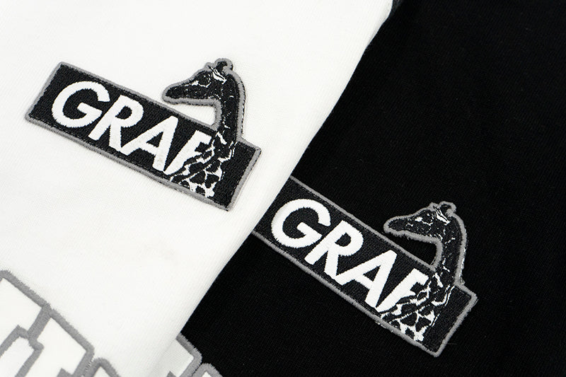 GRAF&WU Bloke Core Style Fashion Embroidered Long-sleeves Shirt