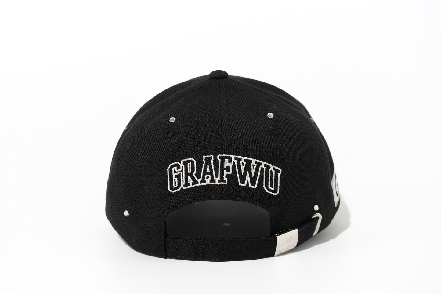 GRAF&WU Rhinestone AK47 Angel Baseball Cap Curved Brim Streetwear Hat