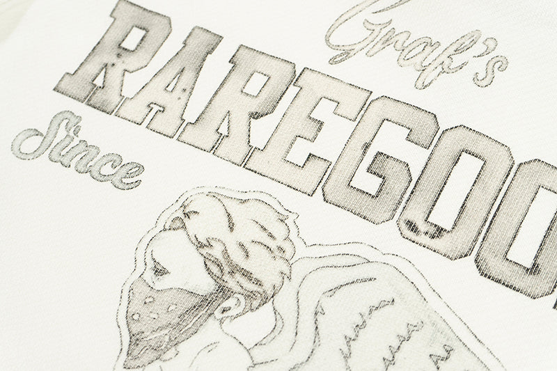 GRAF&WU Vintage AK47 Angel Barn Thick Fleece Zip-up Hoodie