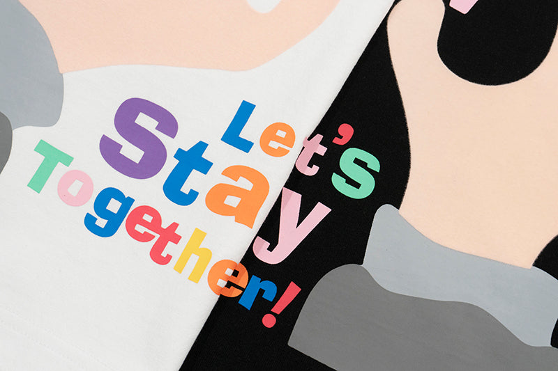 GRAFWU Stay Together GW Design Streetwear T-Shirts
