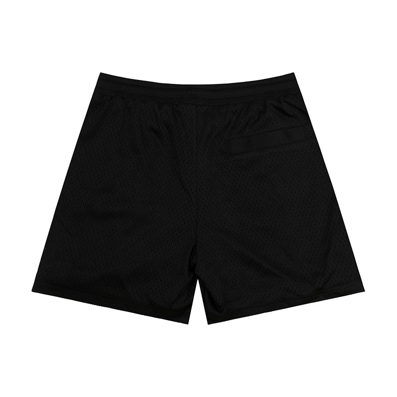 GRAF&WU Shorts Letter AK47 Angel Shorts Double Mesh Comfortable Sports Shorts Men's Casual Shorts