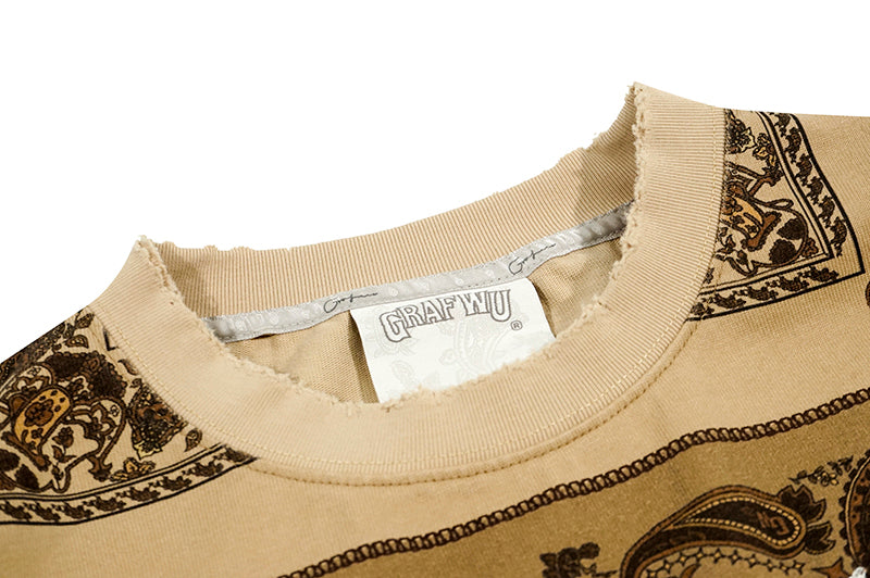 GRAF&WU Paisley 3.0 Vintage Long-sleeved Shirt