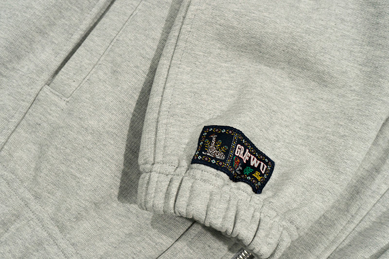 GRAF&WU Lumberjack Streetwear Oversize Zip-up Hoodie