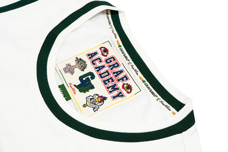 GRAF&WU Giraffe University Knowledge Power Badge Basketball Vest Jersey