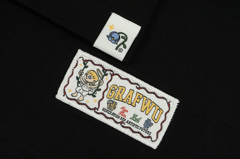 GRAF&WU Robot Pattern design T-shirts