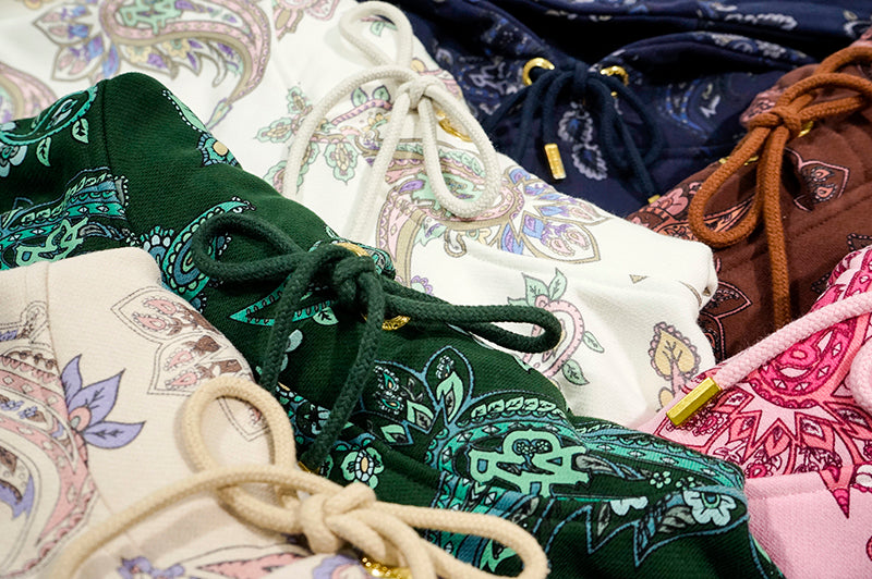 GRAF&WU Paisley 2.0 Illustrated Art Printed Fleece Hoodie