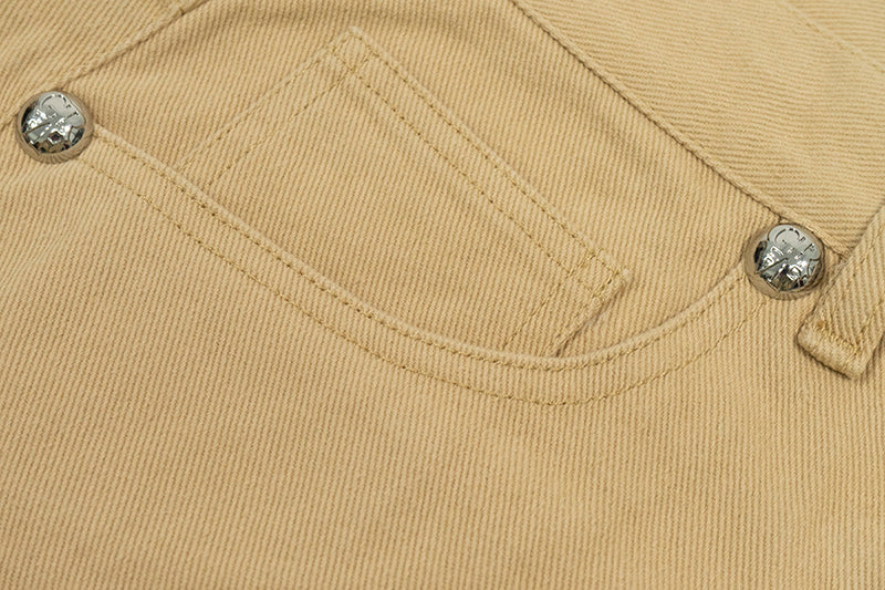 GRAFWU Y2K Sticker Pattern Brand Logo Shorts