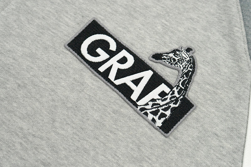 GRAF&WU Bloke Core Soccer-style Fashion Zip-up Hoodie