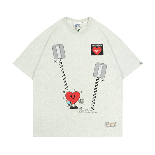 GRAFWU AED Save Your Life T-Shirts