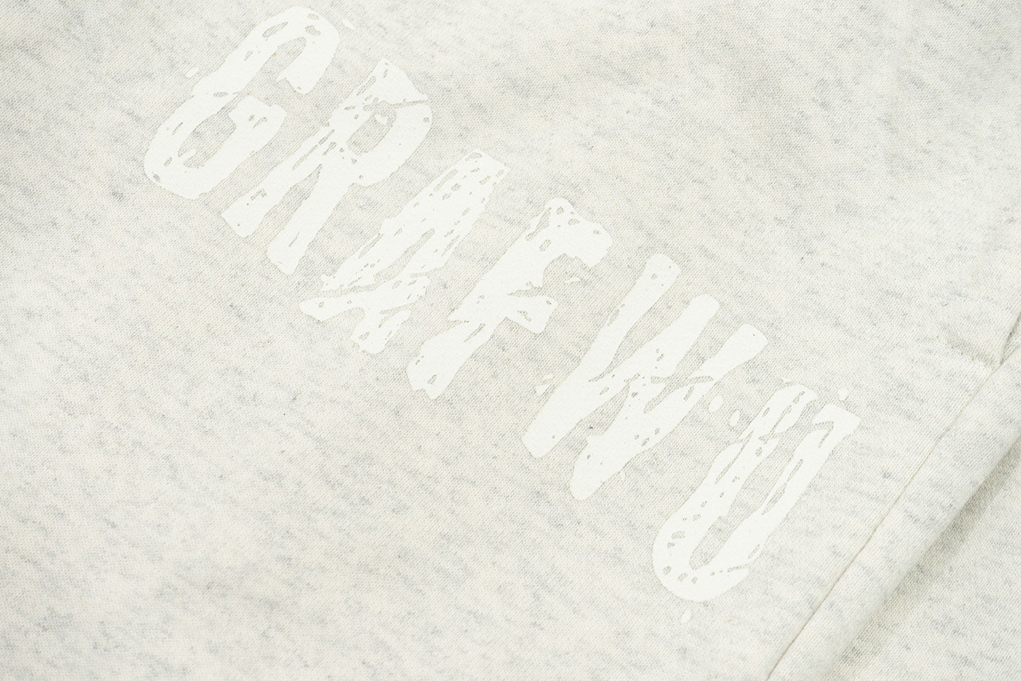 GRAF&WU Vintage Comic Patch Grunge Design Oversize Hip Hop Sweatpants