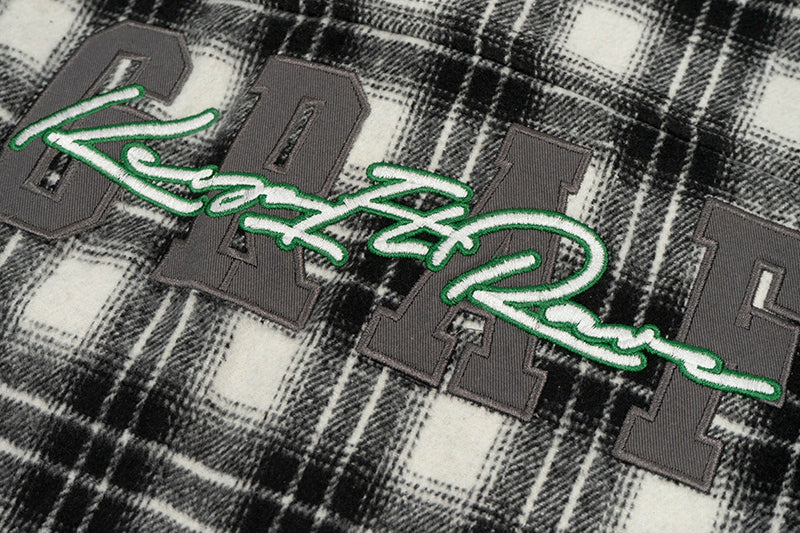 GRAF&WU Brand Keep It Real Embroidered Streetwear Fashion Shirt