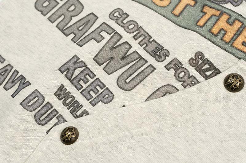 GRAF&WU AK47 Angel Goddess Blessing Floral Fleece Hoodie