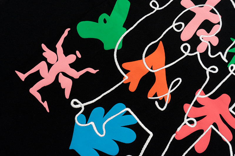 GRAF&WU Tribute Artist Matisse Fashion Colorful Long sleeve Shirt