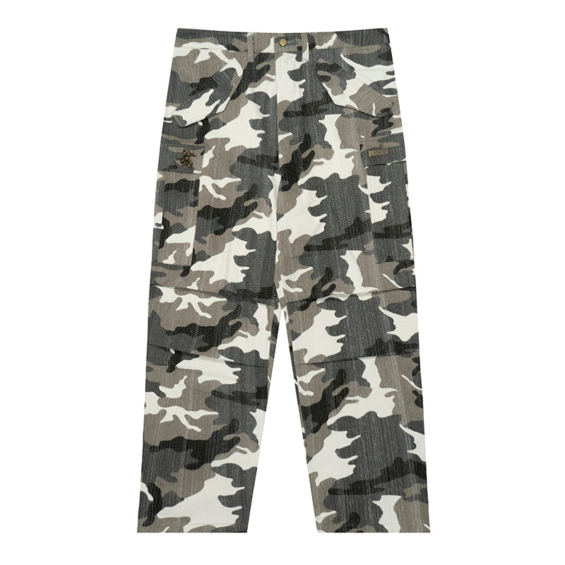GRAF&WU Retro M65 Camouflage Leopard Cargo