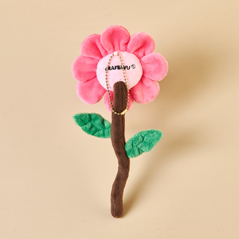 GRAF&WU Flower Cute Ghost Bag Charm