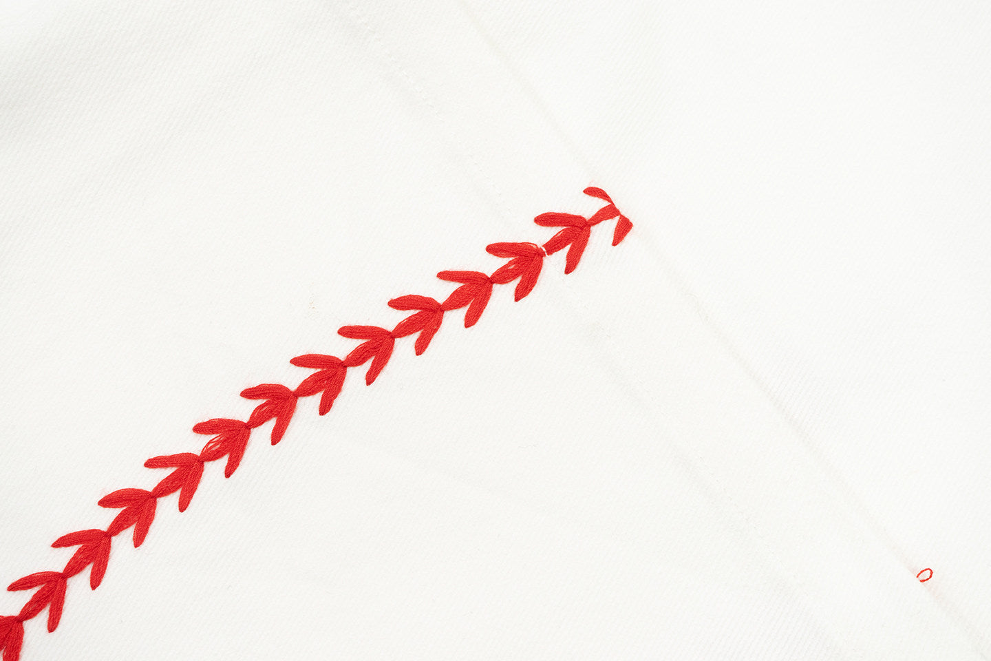 GRAF&WU Baseball Figure Handmade Embroidered Fashion Pants