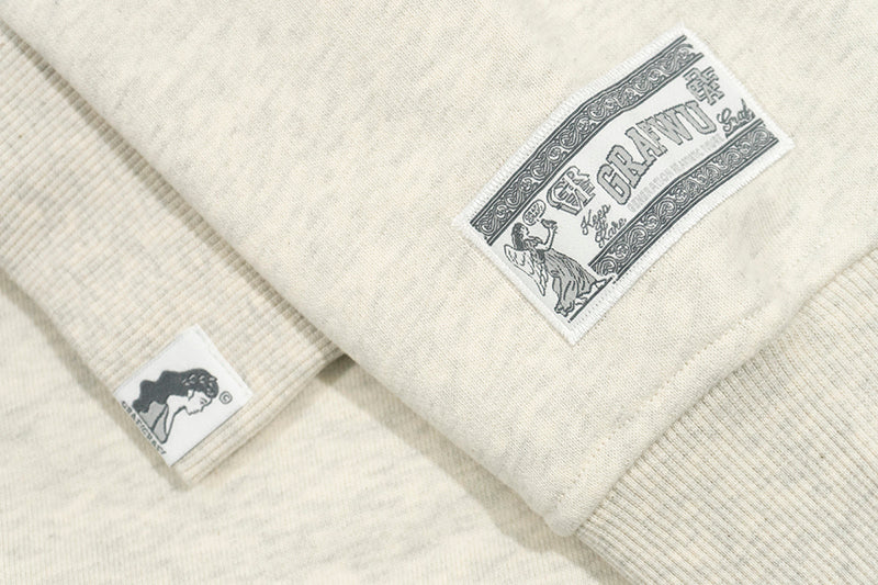 GRAF&WU AK47 Angel Goddess Blessing Floral Fleece Hoodie