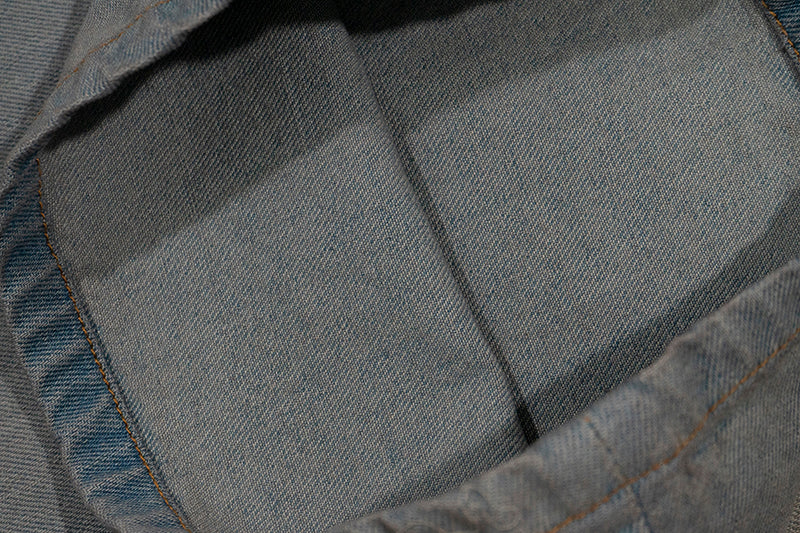 GRAF&WU Baggy Fit Washed Jeans