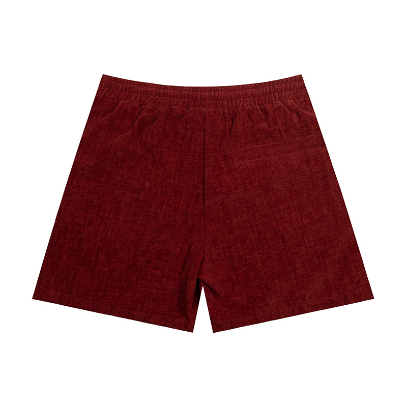 GRAFWU Flannel Fabric Comfortable Men Shorts