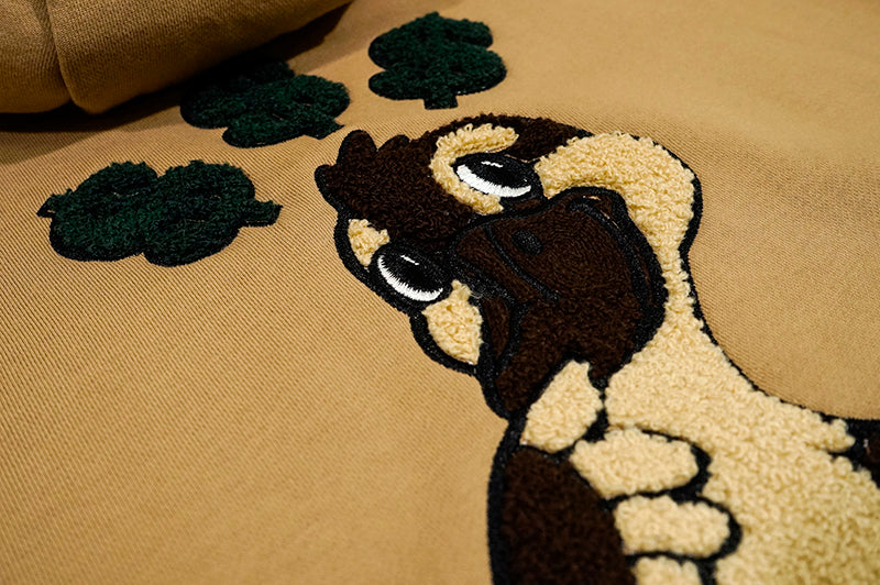 GRAF&WU MyTurn Hunting Series Duck Owl Fleece Hoodie